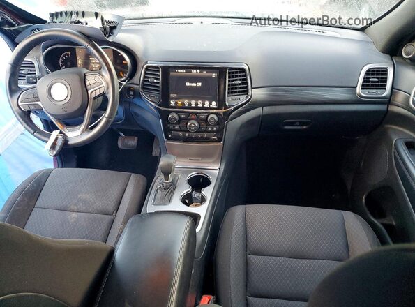 1C4RJFAG3LC241296 2020 JEEP GRAND Burgundy Dashboard view