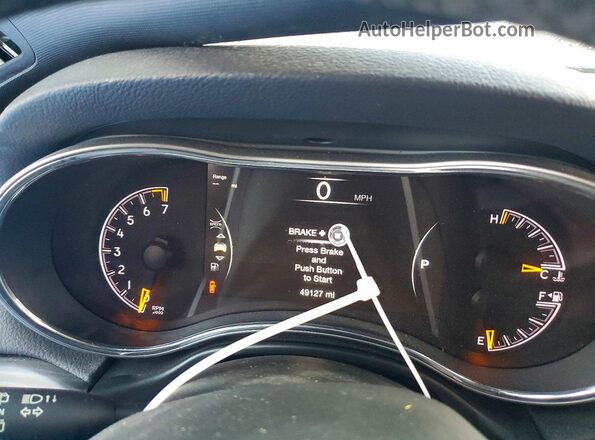 1C4RJFAG3LC241296 2020 JEEP GRAND Burgundy Instrument cluster view