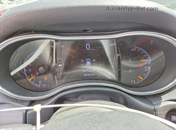1C4RJFAG3LC445032 2020 JEEP GRAND Black Instrument cluster view