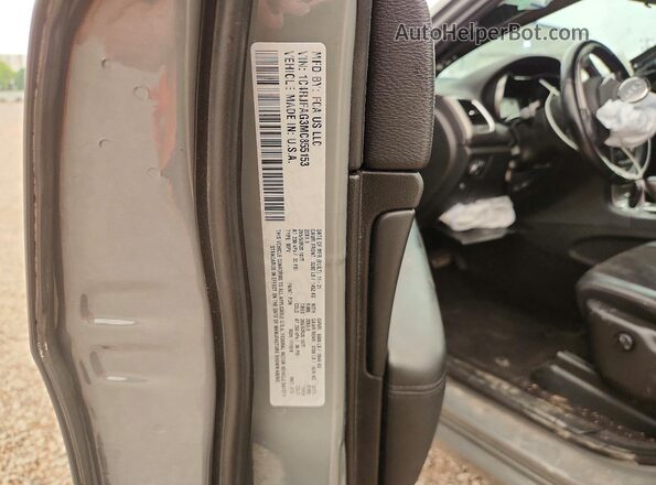 1C4RJFAG3MC855153 2021 JEEP GRAND Серый Панорамный вид салона 360°