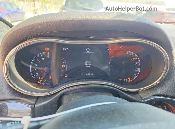 1C4RJFAG4HC699775 2017 JEEP GRAND Black ხელსაწყოთა პანელის ხედი