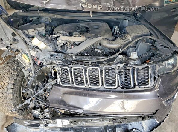 1C4RJFAG4HC931968 2017 JEEP GRAND Charcoal ძრავის განყოფილების ხედი