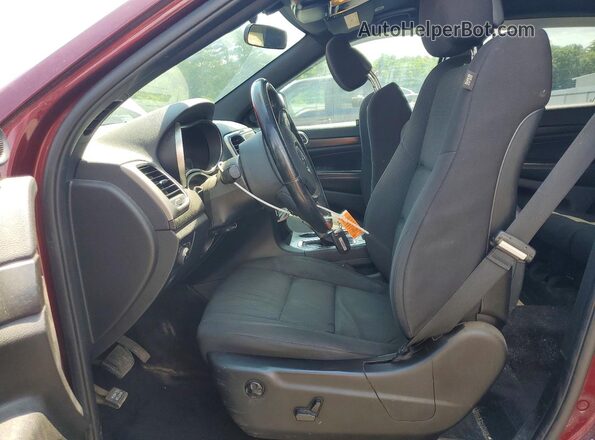1C4RJFAG4JC199668 2018 JEEP GRAND Burgundy Front interior view