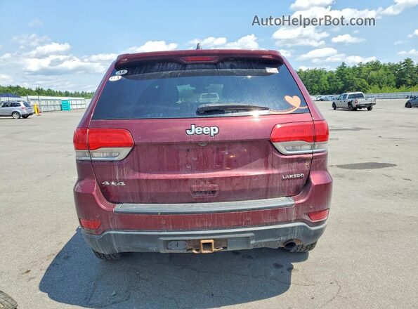 1C4RJFAG4JC199668 2018 JEEP GRAND Burgundy Rear view
