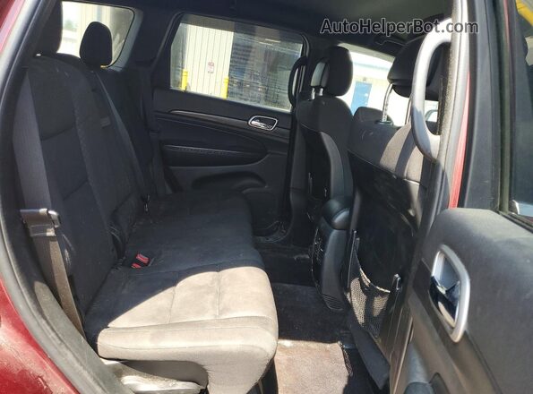 1C4RJFAG4JC199668 2018 JEEP GRAND Burgundy Rear seats view