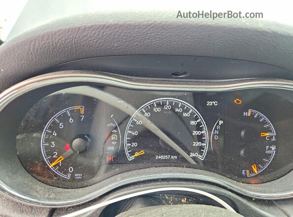1C4RJFAG4JC417754 2018 JEEP GRAND Gray Սարքավորումների վահանակի տեսք