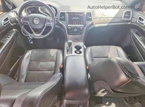 1C4RJFAG4JC501699 2018 JEEP GRAND Silver Dashboard view