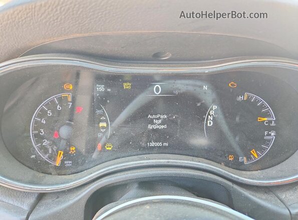 1C4RJFAG4KC624209 2019 JEEP GRAND White Instrument cluster view