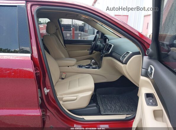 1C4RJFAG4MC689774 2021 JEEP GRAND CHEROKEE Red Front interior view