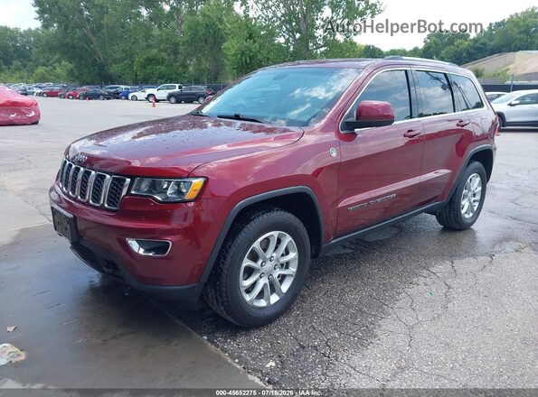1C4RJFAG4MC689774 2021 JEEP GRAND CHEROKEE Red Front left