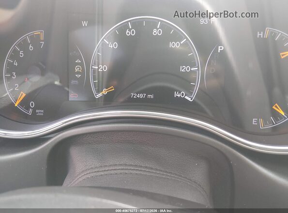 1C4RJFAG4MC725818 2021 JEEP GRAND CHEROKEE Silver Հետևի նստատեղերի տեսք