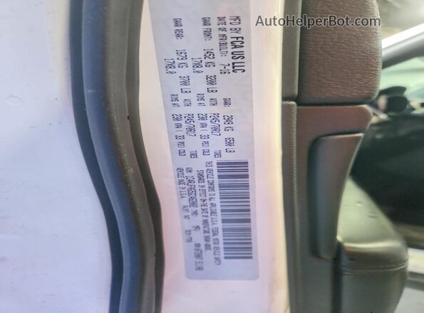 1C4RJFAG5GC462002 2016 JEEP GRAND White Vista de la etiqueta del VIN