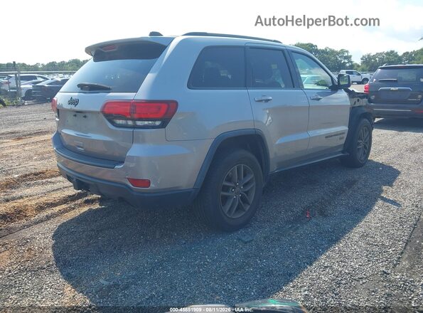 1C4RJFAG5GC471119 2016 JEEP GRAND CHEROKEE Серебряный Задняя правая четверть