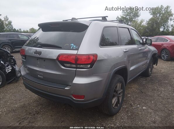 1C4RJFAG5GC478569 2016 JEEP GRAND CHEROKEE Silver Задня права чверть