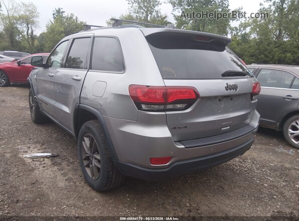 1C4RJFAG5GC478569 2016 JEEP GRAND CHEROKEE Silver Задня ліва чверть
