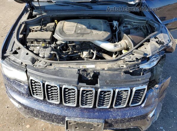 1C4RJFAG5HC842801 2017 JEEP GRAND Синий Вид подкапотного пространства