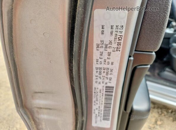 1C4RJFAG5JC335967 2018 JEEP GRAND Silver Engine compartment view
