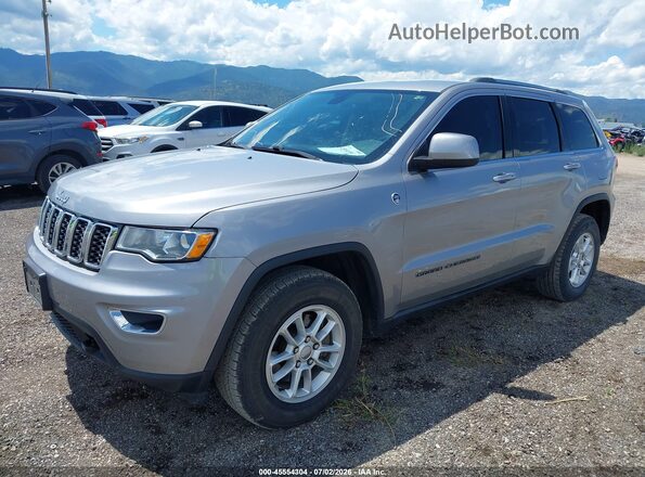 1C4RJFAG5KC557734 2019 JEEP GRAND CHEROKEE Silver Առջևի ձախ երեք քառորդ տեսարան