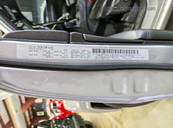 1C4RJFAG5LC272193 2020 JEEP GRAND Silver VIN կոդի պիտակի տեսք