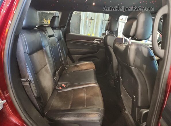 1C4RJFAG5LC384864 2020 JEEP GRAND Maroon Rear interior view