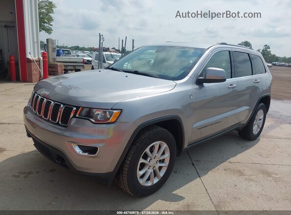 1C4RJFAG5MC793772 2021 JEEP GRAND CHEROKEE Серебряный Передняя левая четверть