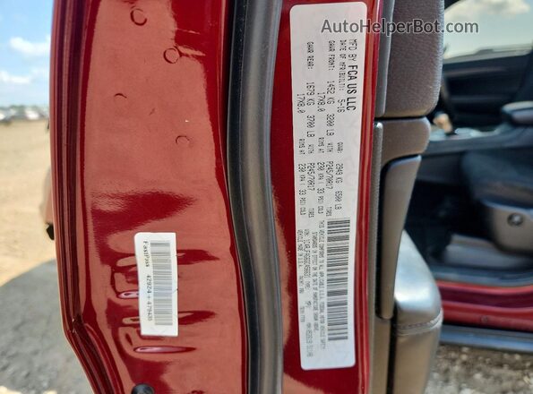 1C4RJFAG6GC456631 2016 JEEP GRAND Red Շարժիչի բաժամունքի տեսք
