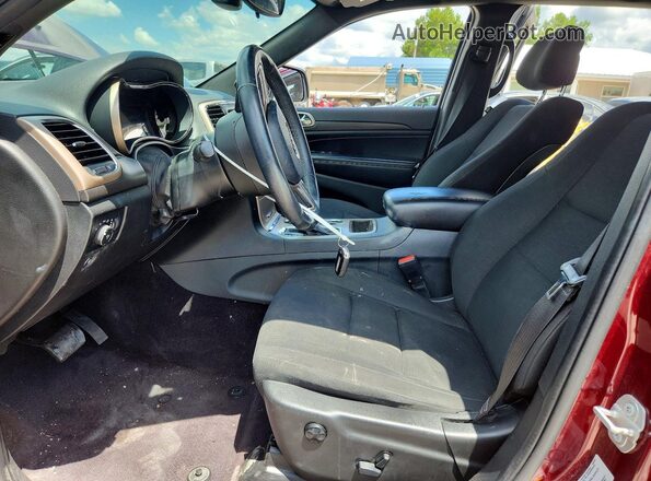 1C4RJFAG6HC706550 2017 JEEP GRAND Maroon Vista interior delantera