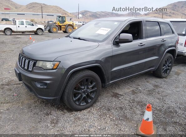 1C4RJFAG6HC786223 2017 JEEP GRAND CHEROKEE Gray Առջևի ձախ երեք քառորդ տեսարան