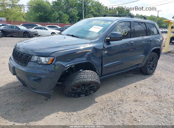 1C4RJFAG6JC148785 2018 JEEP GRAND CHEROKEE Gray Առջևի ձախ երեք քառորդ տեսարան