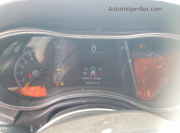 1C4RJFAG6JC295706 2018 JEEP GRAND Blue Instrument cluster view