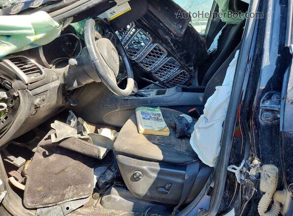 1C4RJFAG6JC310737 2018 JEEP GRAND Black Front interior view