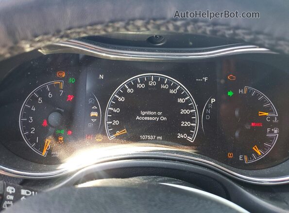 1C4RJFAG6JC387463 2018 JEEP GRAND White Սարքավորումների վահանակի տեսք