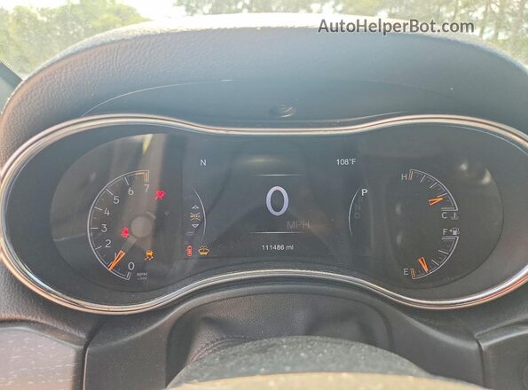 1C4RJFAG6JC500702 2018 JEEP GRAND White Vista del cuadro de instrumentos