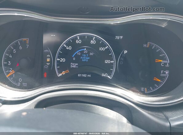 1C4RJFAG6KC551151 2019 JEEP GRAND CHEROKEE White Հետևի նստատեղերի տեսք