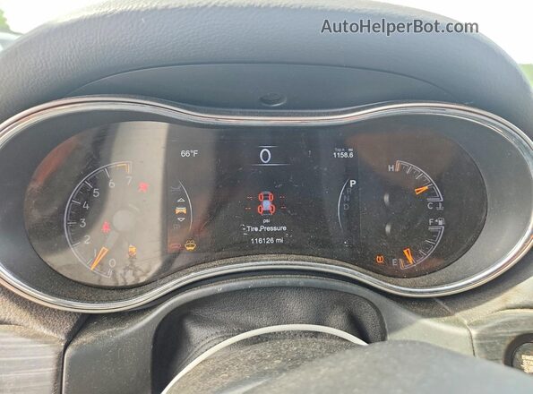 1C4RJFAG6LC383299 2020 JEEP GRAND Brown Instrument cluster view