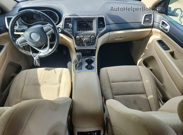 1C4RJFAG6LC383299 2020 JEEP GRAND Brown Dashboard view
