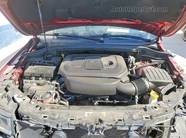 1C4RJFAG6MC779220 2021 JEEP GRAND Красный Вид задней части салона