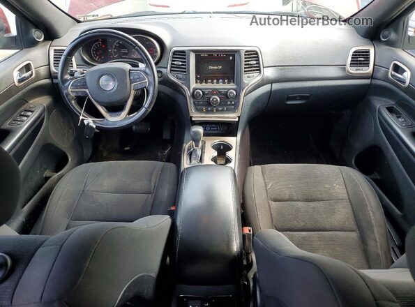 1C4RJFAG7GC378389 2016 JEEP GRAND Red Dashboard view