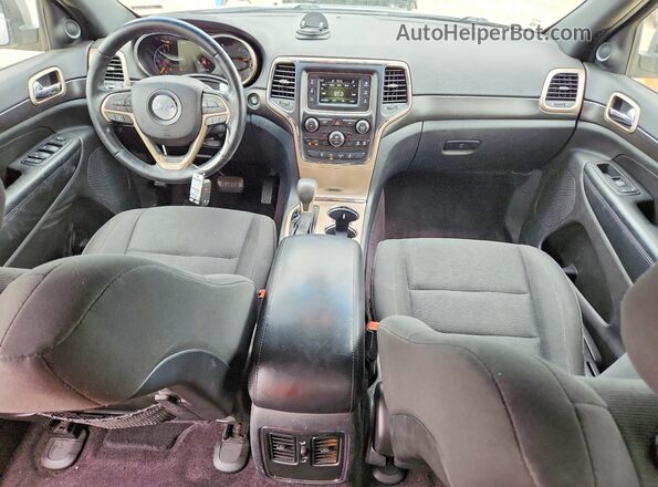 1C4RJFAG7GC490514 2016 JEEP GRAND Серебряный Вид панели приборов