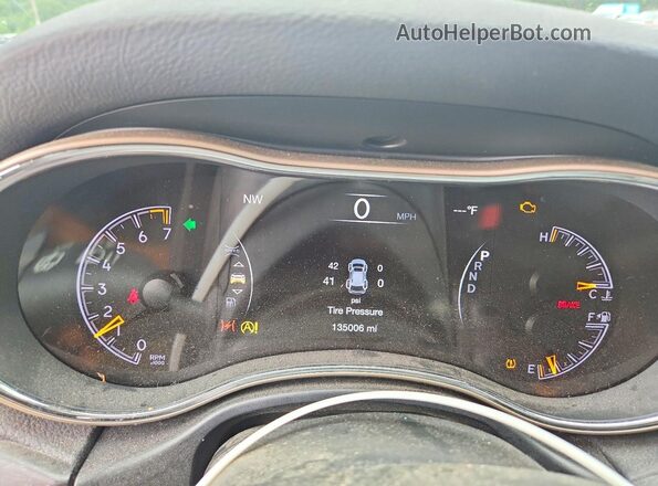 1C4RJFAG7HC714768 2017 JEEP GRAND Серебряный Вид щитка приборов
