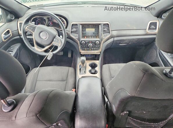 1C4RJFAG7HC714768 2017 JEEP GRAND Серебряный Вид панели приборов