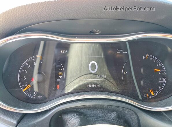1C4RJFAG7HC886590 2017 JEEP GRAND Black Widok zestawu wskaźników