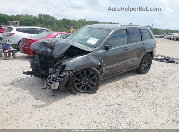1C4RJFAG7JC189085 2018 JEEP GRAND CHEROKEE Gray Vista tres cuartos delantera izquierda