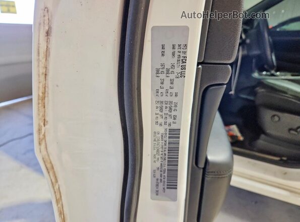 1C4RJFAG7JC466527 2018 JEEP GRAND White VIN კოდის სტიკერის ხედი