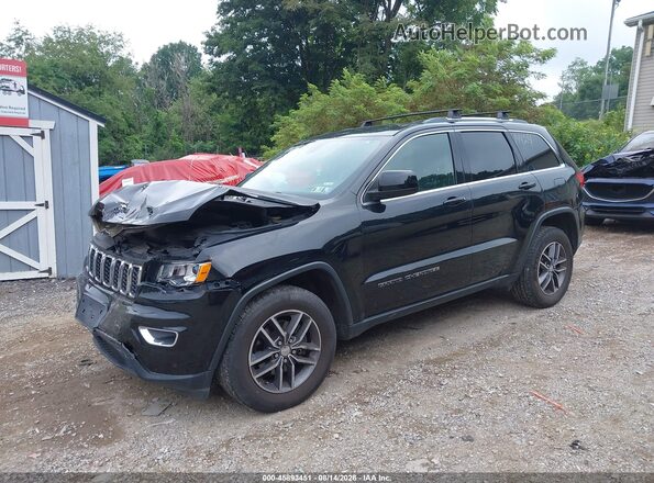 1C4RJFAG7JC506430 2018 JEEP GRAND CHEROKEE Black წინა მარცხენა ხედი სამი მეოთხედიდან