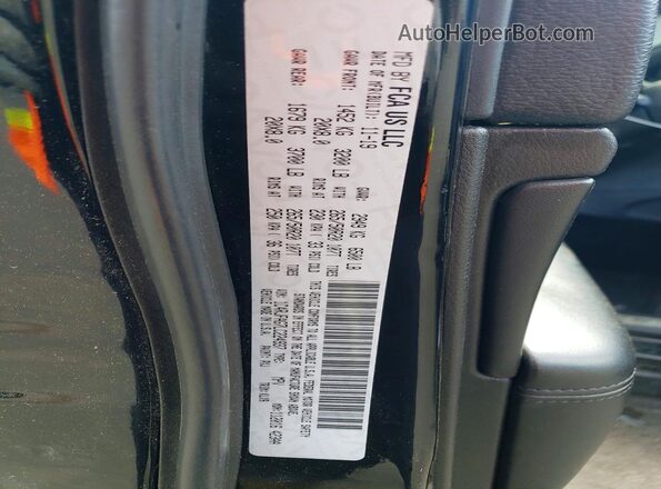 1C4RJFAG7LC224937 2020 JEEP GRAND Black ძრავის განყოფილების ხედი
