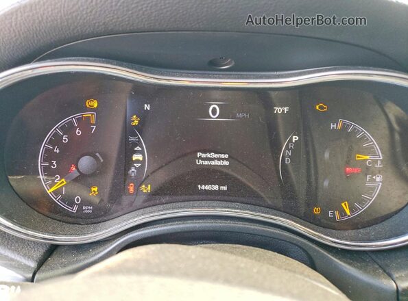 1C4RJFAG7LC224937 2020 JEEP GRAND Black ხელსაწყოთა პანელის ხედი