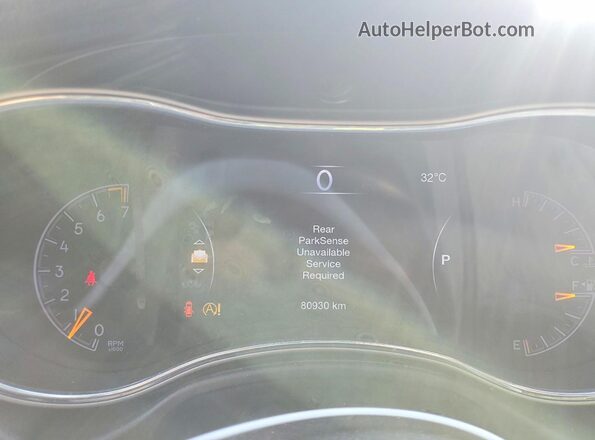 1C4RJFAG7LC439041 2020 JEEP GRAND White Вид щитка приладів