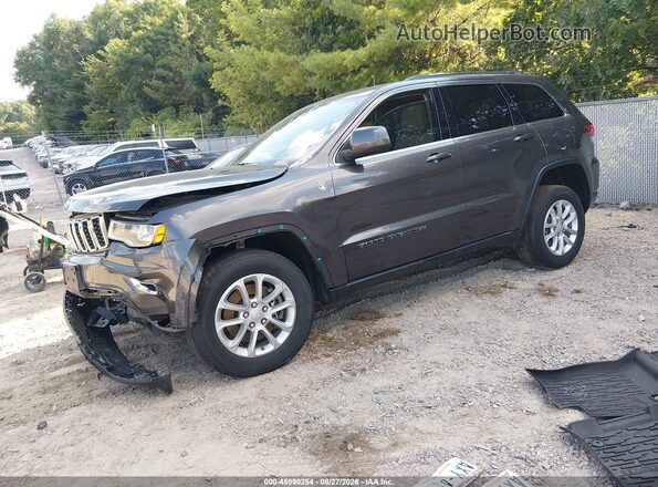 1C4RJFAG7MC853762 2021 JEEP GRAND CHEROKEE Black Przód lewy