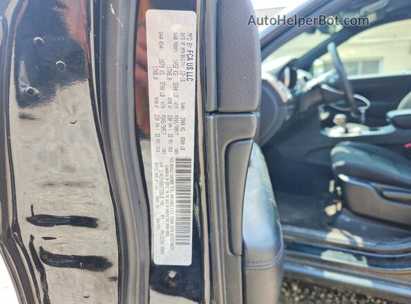1C4RJFAG8HC729618 2017 JEEP GRAND Black VIN კოდის სტიკერის ხედი
